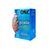 myONE Condom Lube Plus 3's / ถุงยางอนามัย มายวัน ลูป พลัส กล่อง 3 ชิ้น