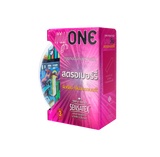 myONE Condom Strawberry 3's / ถุงยางอนามัย มายวัน สตรอเบอร์รี่ กล่อง 3 ชิ้น